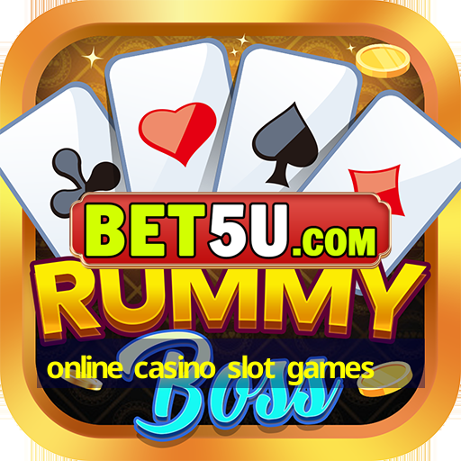 online casino slot games