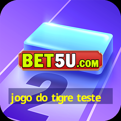 jogo do tigre teste